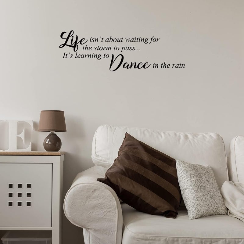 كلاراكو ملصقات حائط من الفينيل عليها اقتباسات ملهمة، ملصقات حائط تحفيزية قابلة للتقشير واللصق، ملصقات حائط "كن متواضعًا، كن إيجابيًا" لغرفة نوم البنات والأولاد وغرفة المعيشة والمكتب والحمام - Image 2