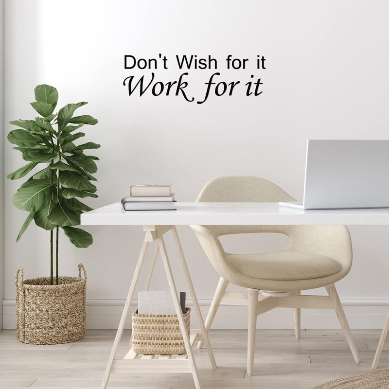 كلاراكو ملصقات حائط من الفينيل عليها اقتباسات ملهمة، ملصقات حائط تحفيزية قابلة للتقشير واللصق، ملصقات حائط "كن متواضعًا، كن إيجابيًا" لغرفة نوم البنات والأولاد وغرفة المعيشة والمكتب والحمام - Image 5
