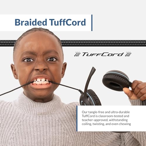 Cyber Acoustics Stereo USB Headset (AC-5008A), in-line Controls for Volume & Mic Mute, Adjustable Mic Boom for PC & Mac, Perfect for Classroom or Home - Image 5