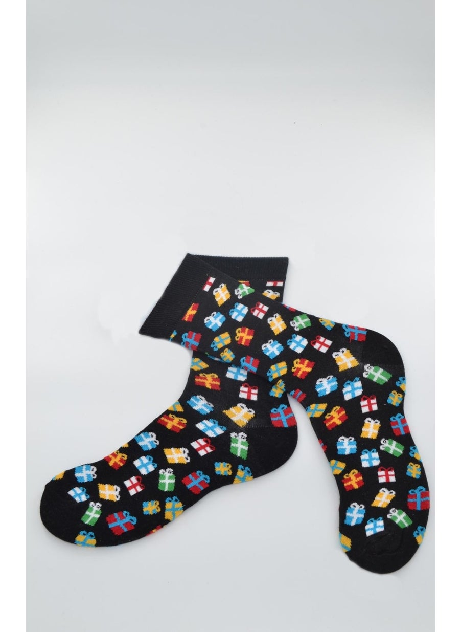 Animated Men's Socks Black (Gift Package Patterned) - (40/44) - pzsku/Z5B1AA615D14C79706FF9Z/45/_/1726569515/b307e5bc-0a4d-4475-99f2-50eaf7f2a57c