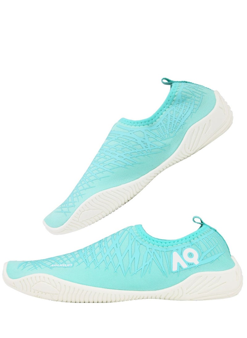 أكوا ران حذاء سباحة Aqurun مضاد للانزلاق وسريع الجفاف للنساء والرجال مع نعل مطاطي لدن بالحرارة - مثالي للشاطئ وحمام السباحة والغطس وركوب الأمواج والتجديف بالكاياك والمشي واليوجا - Image 2