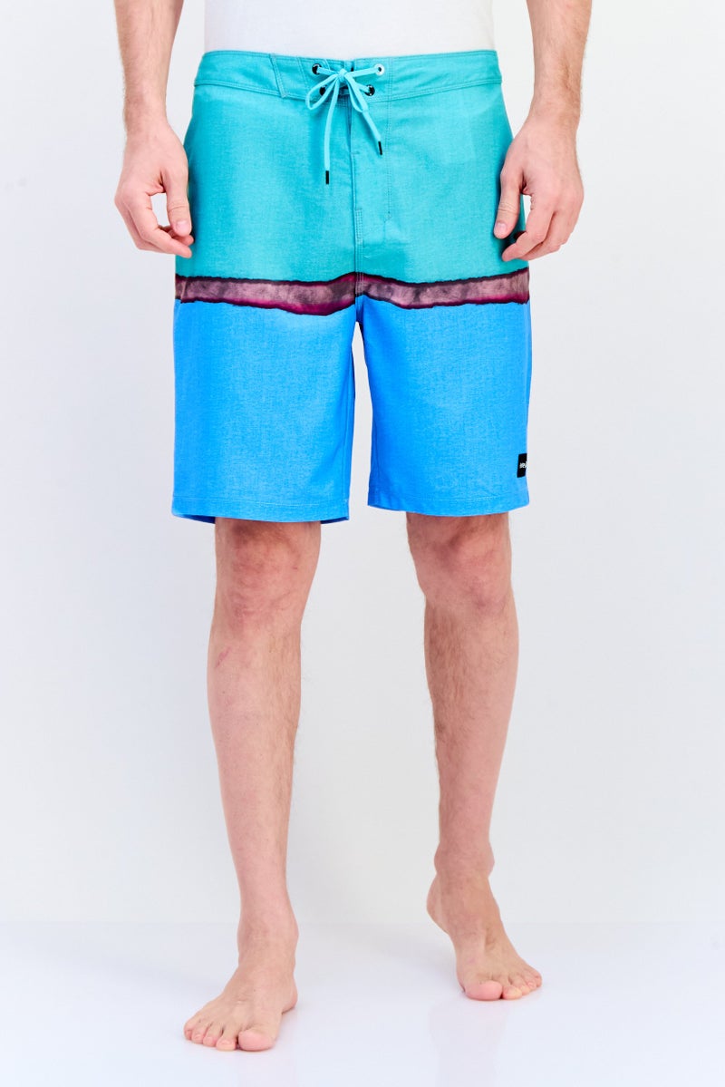 Hurley Men Colorblock 9 Inseam Board Shorts, Multicolor - Image 1