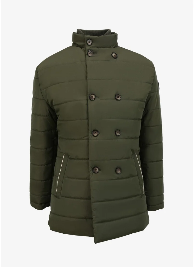 Dufy Khaki Men's Coat DU1234265007