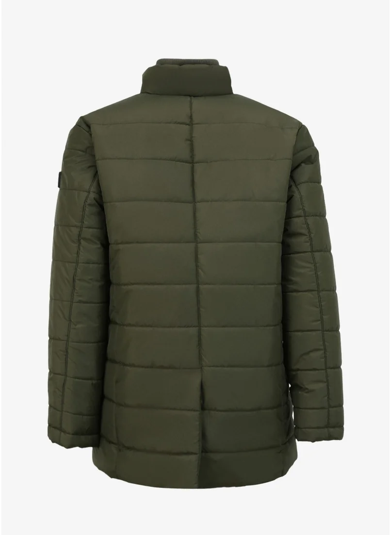 Dufy Khaki Men's Coat DU1234265007