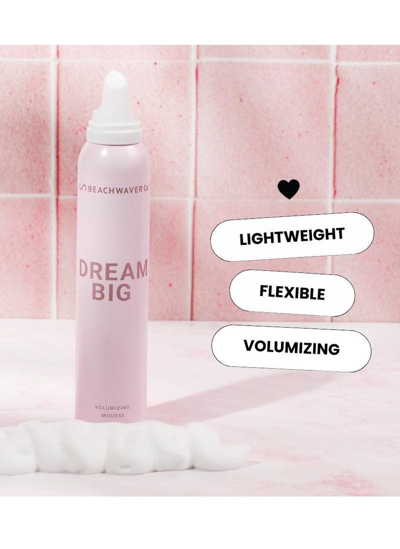 Beachwaver - Beachwaver Dream Big Volumizing Mousse (Travel Size) - Lightweight and Flexible Hair Mousse for Volume and Hold - Add Fullness to Damp or Dry Hair - Vegan (1.9 Fl Oz) - Image 1