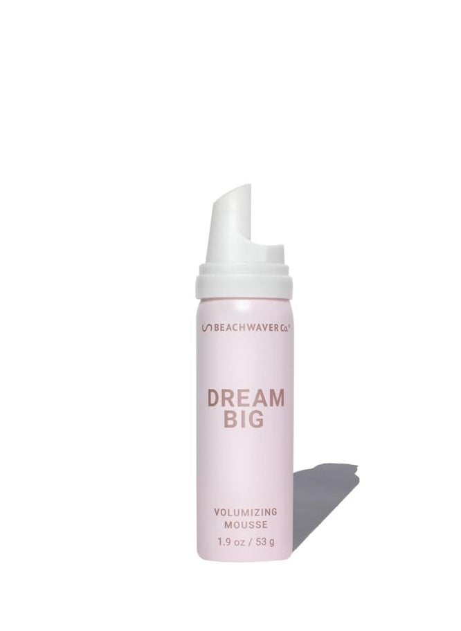 Beachwaver - Beachwaver Dream Big Volumizing Mousse (Travel Size) - Lightweight and Flexible Hair Mousse for Volume and Hold - Add Fullness to Damp or Dry Hair - Vegan (1.9 Fl Oz) - Image 1