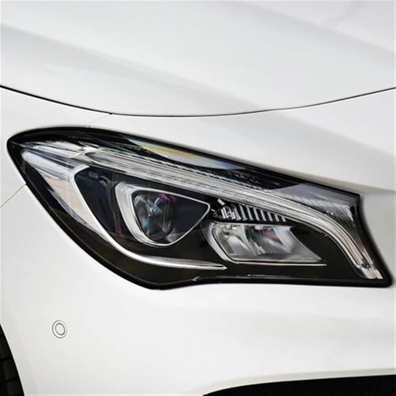 QASULER Front Headlight Cover for Mercedes-Benz CLA W117 - Image 2