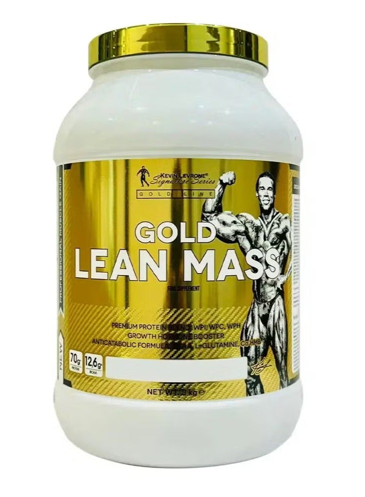KEVIN LEVRONE Gold Lean Mass Pistachio Flavour,70g of Protein Per Serving 3 Kg 