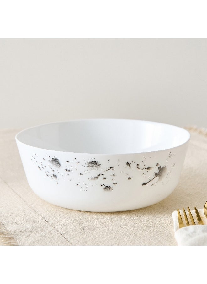 Home Box Splatter Opalware Serving Bowl 20 x 7.3 x 20 cm  - Image 1