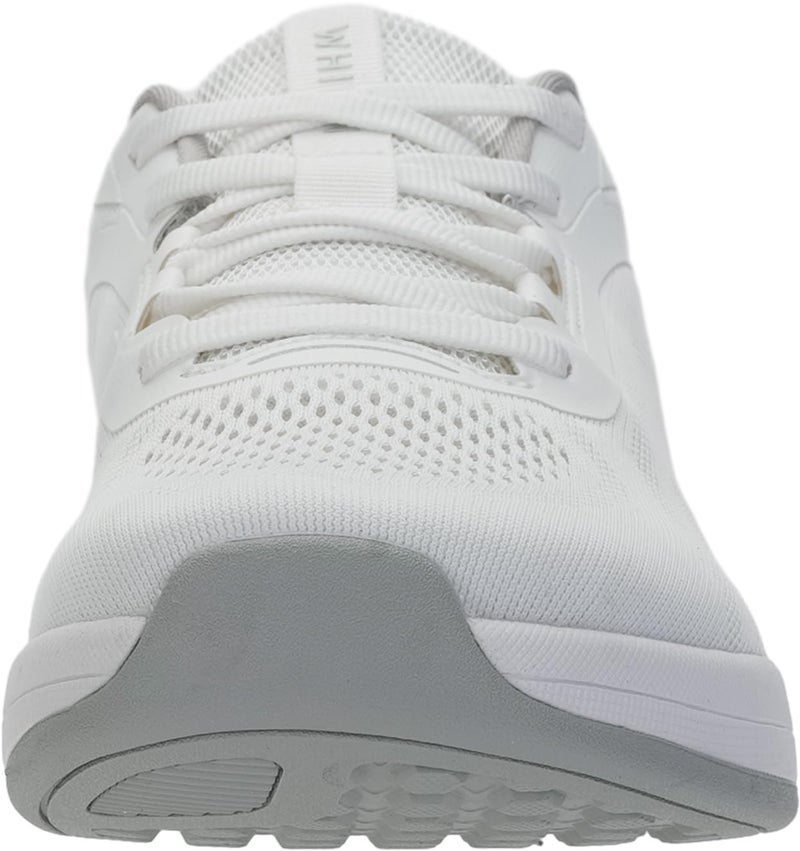 WHITIN Women's Zero Drop Wide Toe Box Road Running Shoes Width Walking Sneaker Size 8 Slip Resistant Casual Sport Training Female Athletics 39 White - Image 2