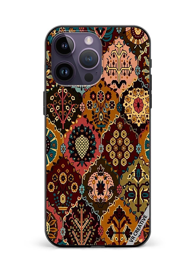 VR CREATIVE Protective Case Cover For Apple iPhone 16 Pro Max Pattern Design Multicolour