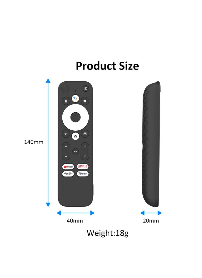 Writiany Silicone Remote Case for MECOOL KD3 Android TV Stick Anti-Slip Remote Cover Compitable with Onn Android TV 2K FHD Streaming Stick