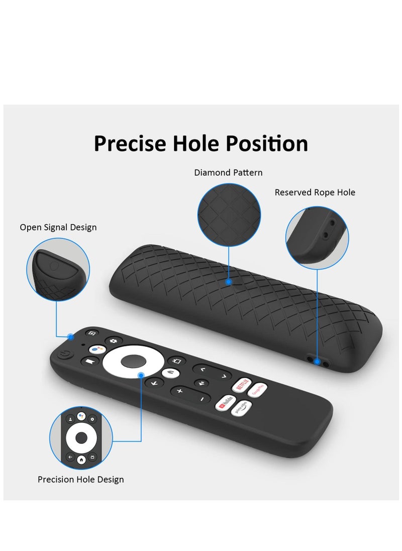 Writiany Silicone Remote Case for MECOOL KD3 Android TV Stick Anti-Slip Remote Cover Compitable with Onn Android TV 2K FHD Streaming Stick