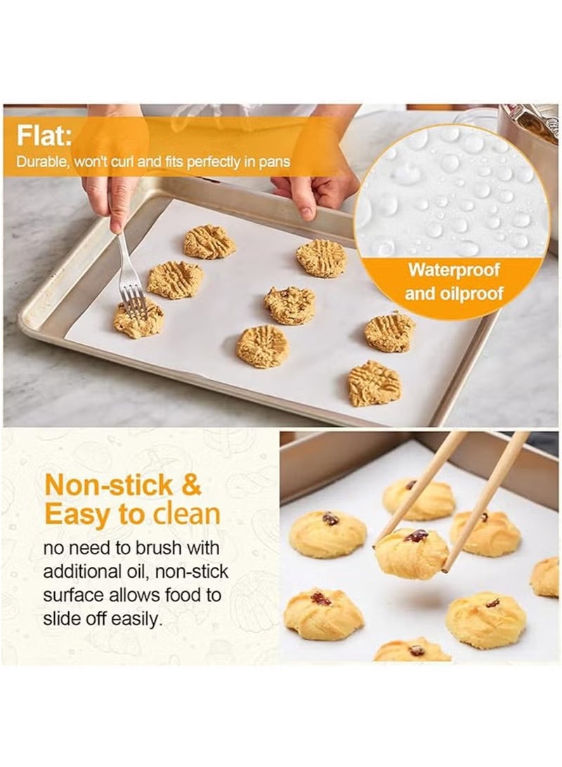 Sunspire Baking silicone oil paper white 100*30cm, air fryer paper special oil blotting roll paper, oven food mat tray, Eid gift dessert making, suitable for family gatherings, festive parties, kitchen and bakery  - Image 5