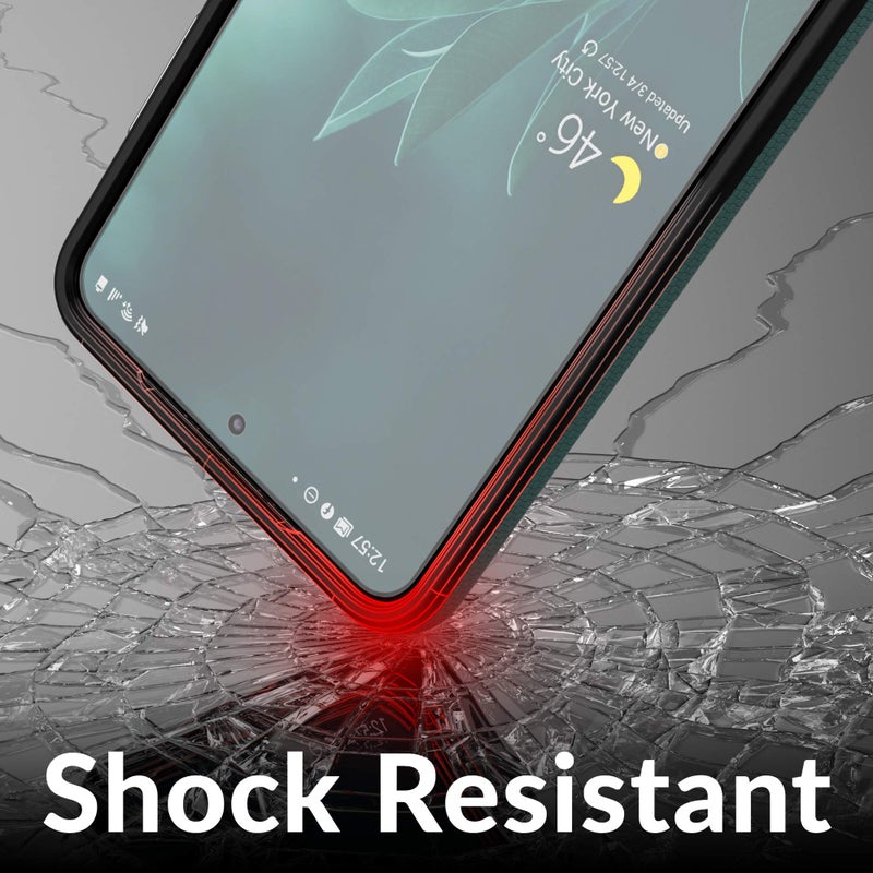 Crave for Galaxy S21 Case, Shockproof Protection Dual Layer Case for Samsung Galaxy S21 5G (6.2 inch) - Forest Green - Image 5