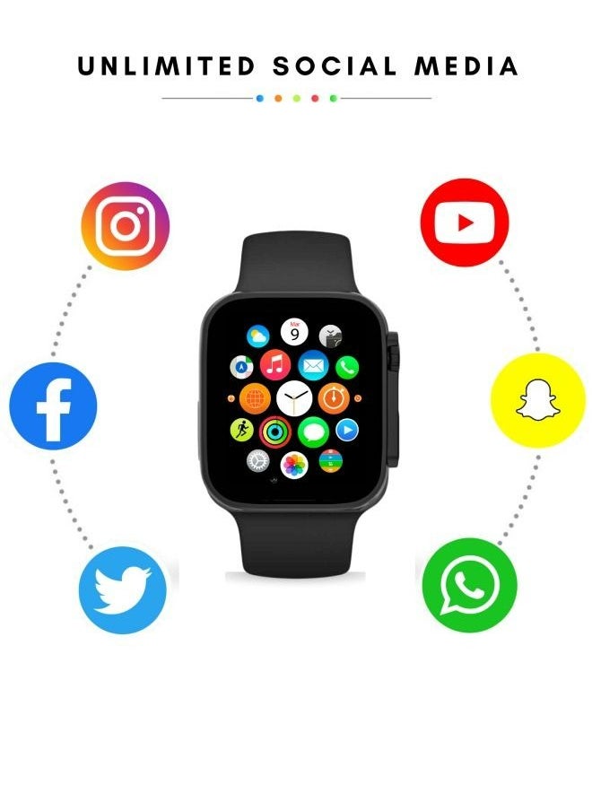 ULHYC - 4G SIM Smart Watch 4GB Ram 64GB Rom 2.2 inch Display Support Google store download application Built In Wifi GPS Bluetooth Fitness Tracker - Image 1