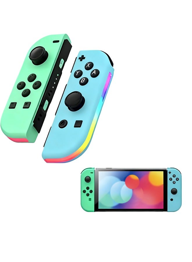 Joy-Con Oled Switch Controller for  Switch with Feedback, 6-Axis Motion Control, Turbo Function, No Drift 3D Joysticks, Dual Motor Vibration, Long Battery Life & RGB Light - Image 1