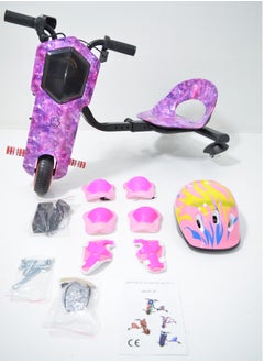 Generic Electric Scooter Drift Small with a Power of 36 Volts with a Helmet Protection for the Knees Elbows and Wrists. It has Two Esper Keys and Wonderful Lighting Under the Seat and From the Front  - Image 2