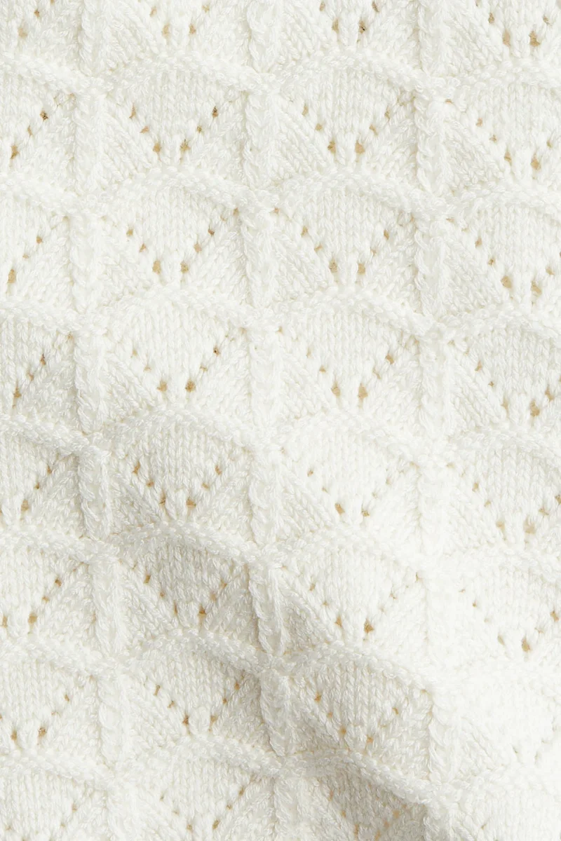 H&M Pointelle-knit vest top