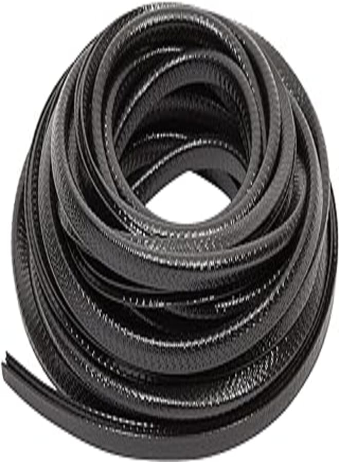 Stockroom Plus Black Automotive Trim, U Shaped Edge Guard Protector for Car Doors (10 Meters)