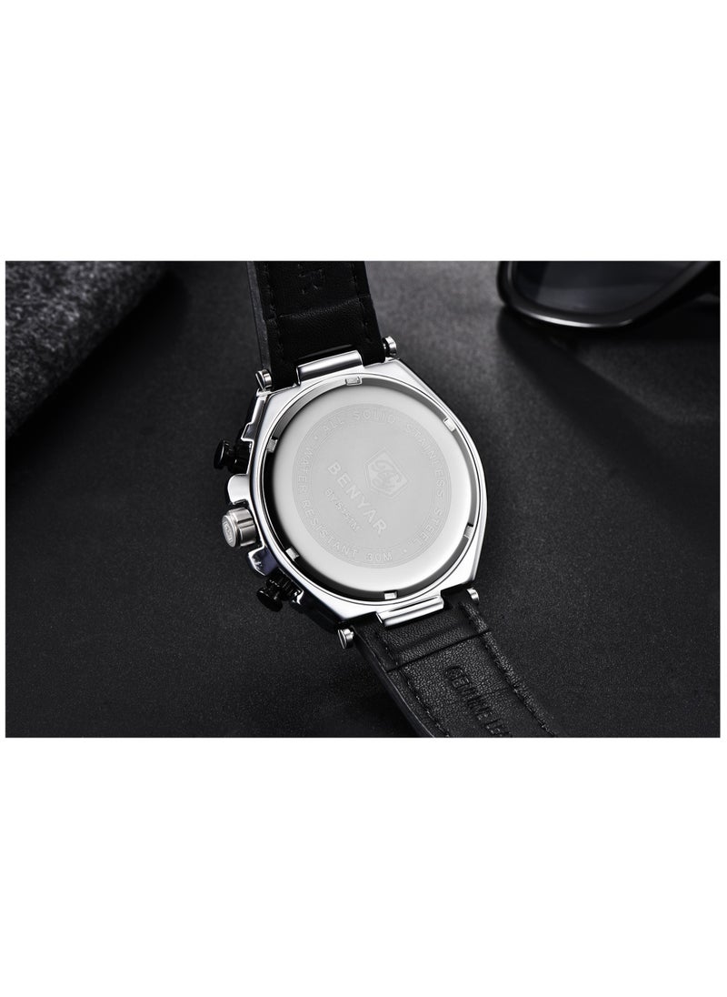 Watches for Men Watch Quartz Luxury Leather Waterproof Chronograph Watch 5151 - pzsku/Z5B1B830EA086E3814075Z/45/_/1712563683/d99f2a2e-1712-4513-812b-c1cb2941a4bb