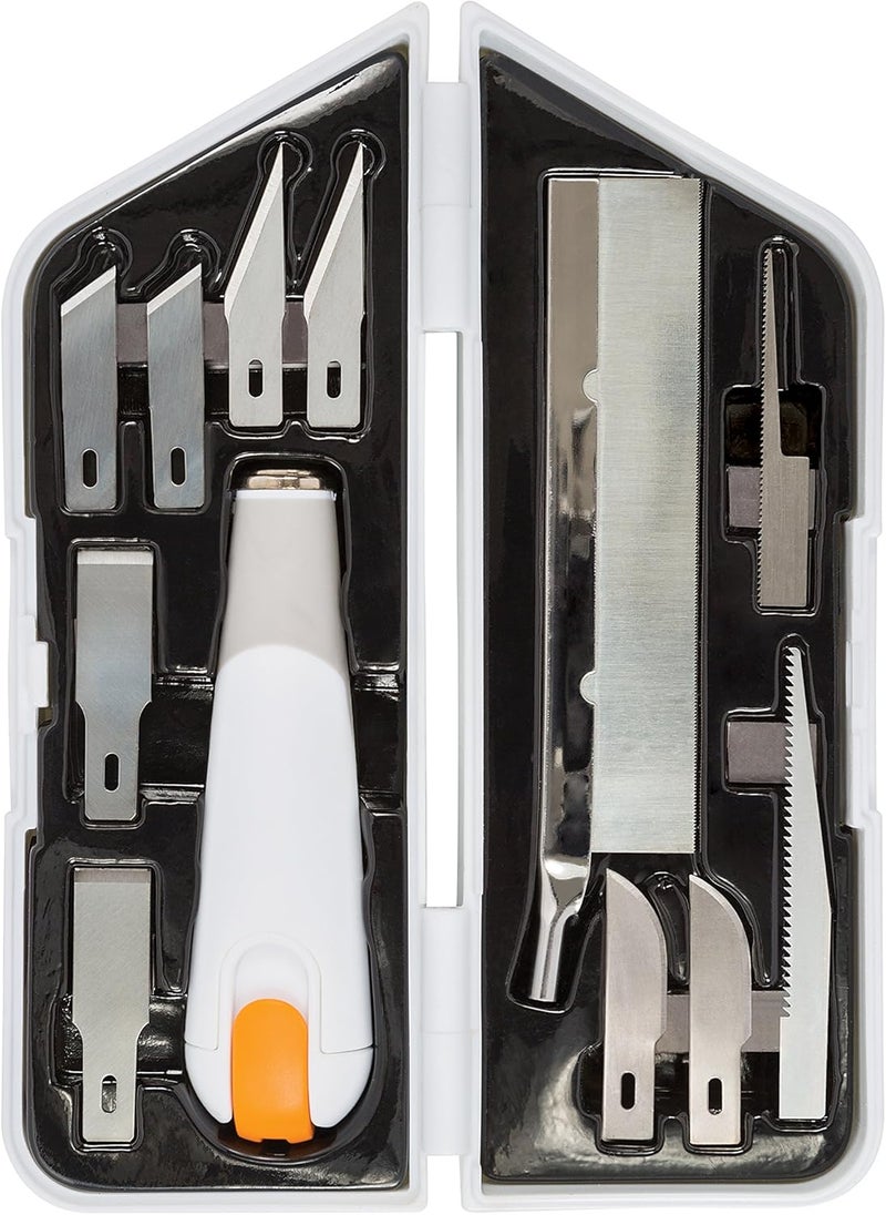 Fiskars Fiskars 1651901001 HeavyDuty Carving Chiseling and Sawing Set 