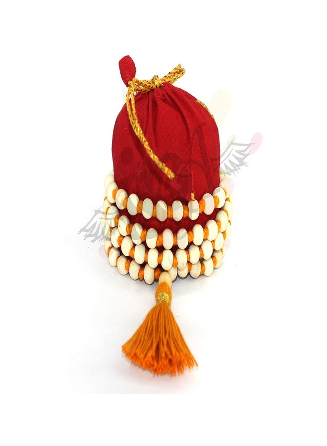IS4A Natural Tulsi Wood Holy Basil Hare Krishna Mala 108+1 Hindu Japa Necklaces Meditation Beads Rosary - Image 1