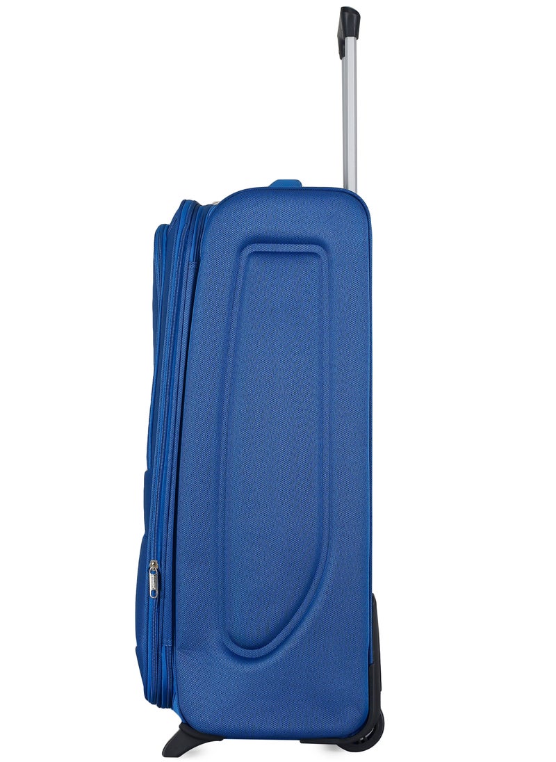 STARLIFE - Set of 3 Light Weight Polyester Trolley Luggage 2 Wheels With Number Lock 20,24,28 Inches - Image 1