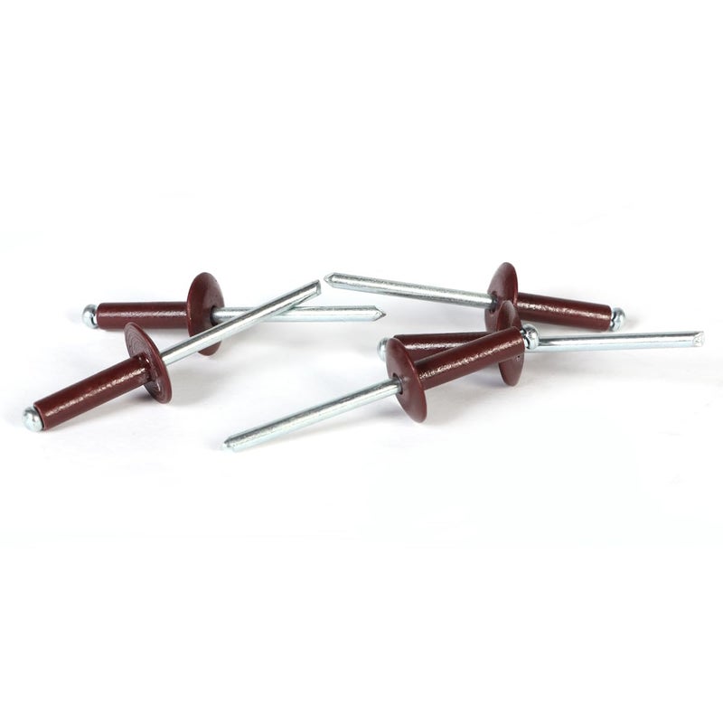 HPL Rivets 48 19 14 MM 200 Pcs per Box 48 19 14 MM Chestnut Brown RAL 8015 