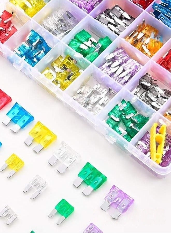 Generic 272pcs Standard Auto Blade Replacement Fuse, Mini Thin Fuse Combo, Fuses for Cars Boats Trucks SUVs, 2A 5A 10A 15A 20A 25A 30A 35A  - Image 4