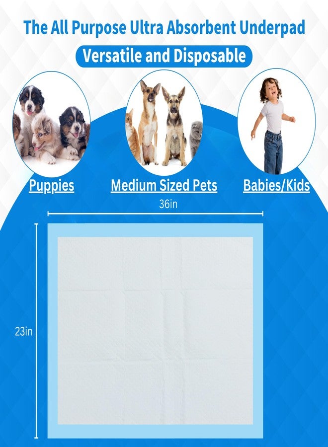 FRONTLINE Disposable Underpads Large 23'' X 36'' Absorbent Bed Pads, Medical Hospital Bed Incontinence Chux Pads | Thick Waterproof Protection for Kids, Adults, Elderly Liquid, Urine, Accidents (25) - Image 5