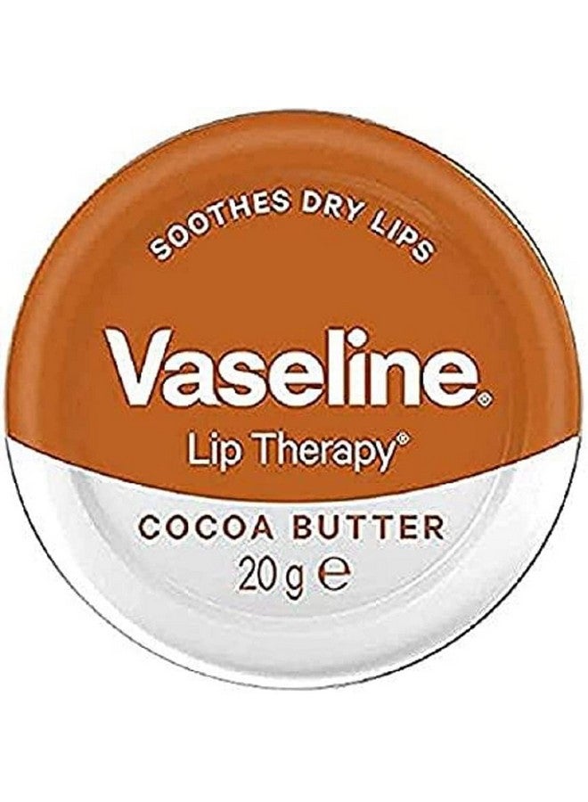 Vaseline Lip Therapy | Vaseline Lip Balm | Lip Moisturizer for Very Dry Lips | Cocoa Butter | 20g - Image 1
