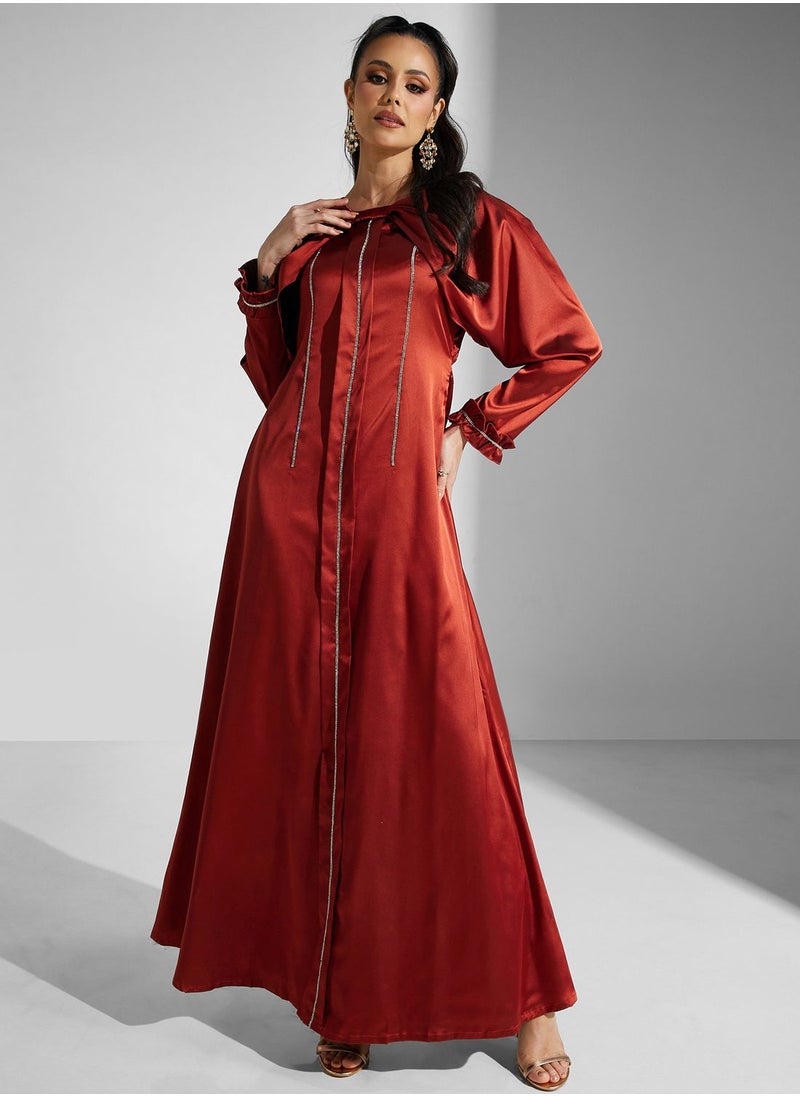 Golden Apple - Embellished Kaftan Dress - Image 1