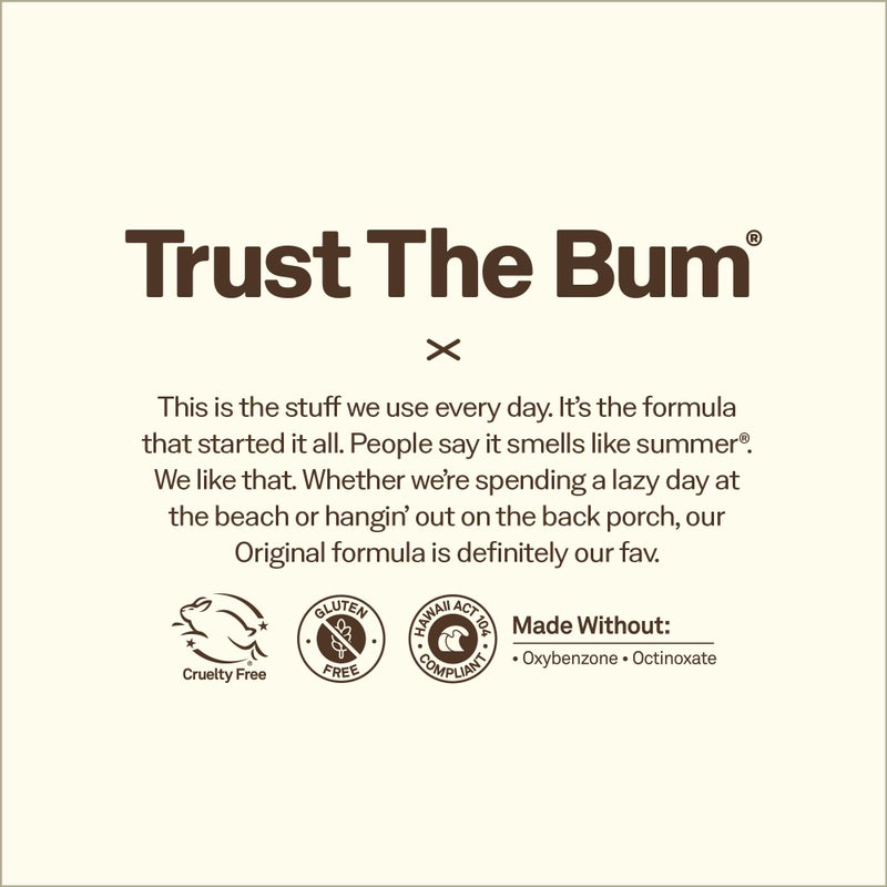 Sun Bum Original SPF 40 Cooling Face and Body Sunscreen Stick - Water resistant Broad Spectrum Facial Sunscreen - Hawaii 104 Act Compliant (Made Without Octinoxate & Oxybenzone) - Travel Size - 0.7 oz - Image 2