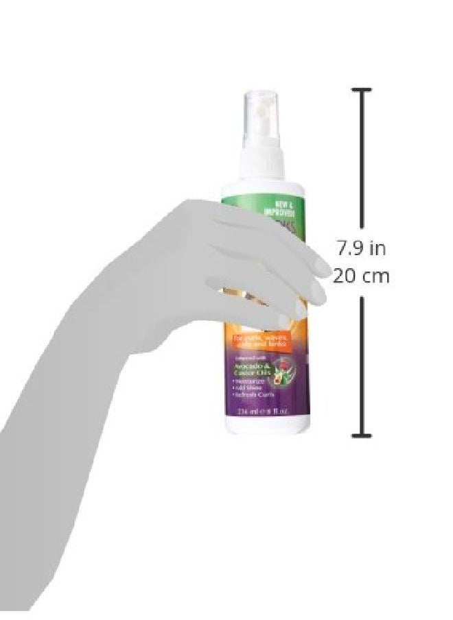 Luster's Shortlooks Sassafraz Quench Moisture Mist  - Image 4