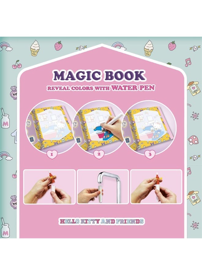Lisciani - Hello Kitty, Creative set ,Water drawing book, Hello Kitty and friends - Image 3