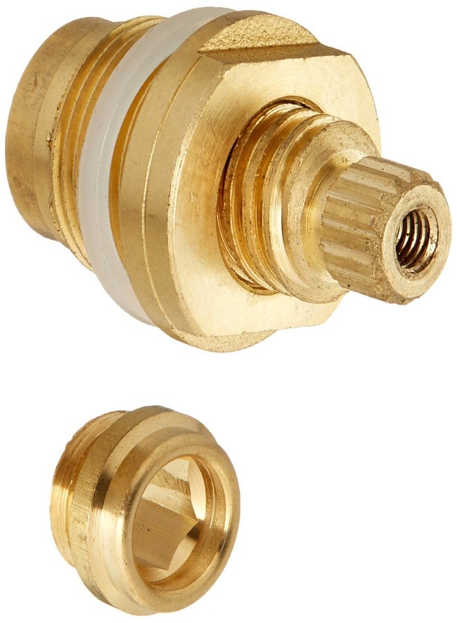 DANCO Reduced-Lead, Hot Water Application Stem for Central Brass Faucets, Brass, 1C-7H, 1-Pack (15083E)