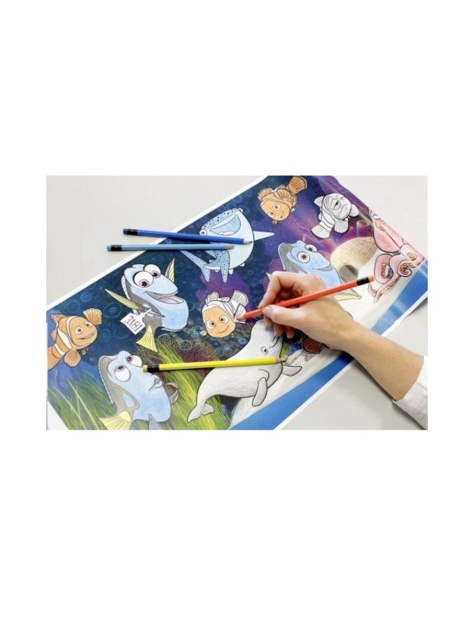 Generic Coloring Roll Drawing In the Color Paper Roll Painting Poster Children's Educational Toys, The Pattern Is Random and Not Repeated, You Can Use Markers, Watercolor Pens, Pencils, Crayons and Other Pens to Color - Image 2