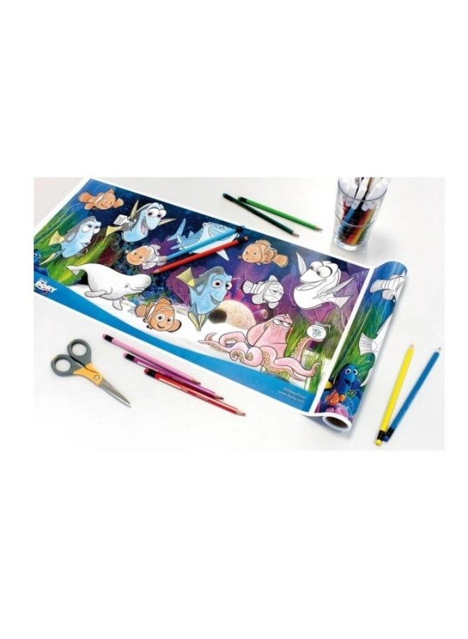 Generic Coloring Roll Drawing In the Color Paper Roll Painting Poster Children's Educational Toys, The Pattern Is Random and Not Repeated, You Can Use Markers, Watercolor Pens, Pencils, Crayons and Other Pens to Color - Image 3