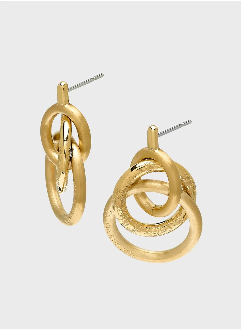 OLIVIA BURTON Ionic Plated Stud Earrings