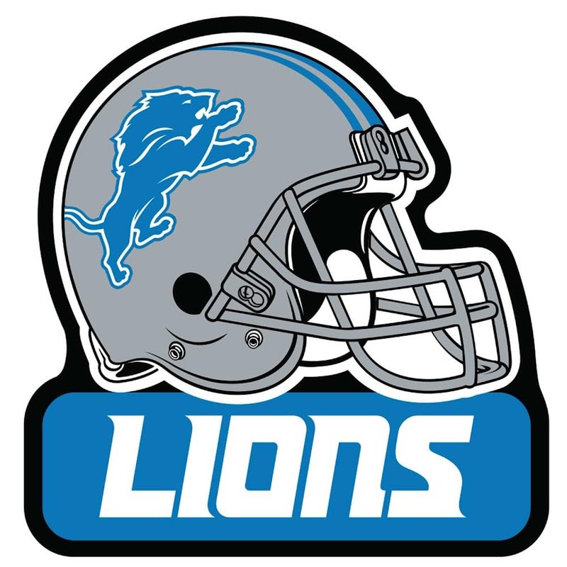 NFL Detroit Lions 3" Heavy Duty Helmet Magnet