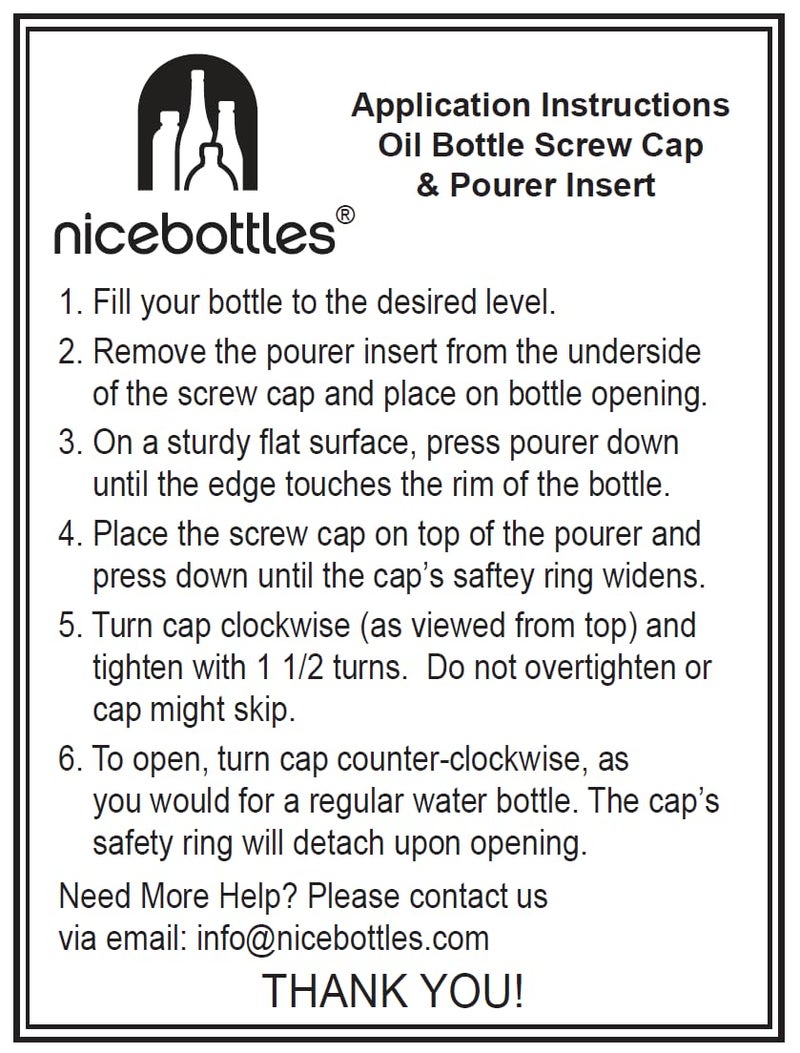 nicebottles Olive Oil Bottles with Cap & Pourer Fitment, Green, 750ml - Pack of 6 - Image 4