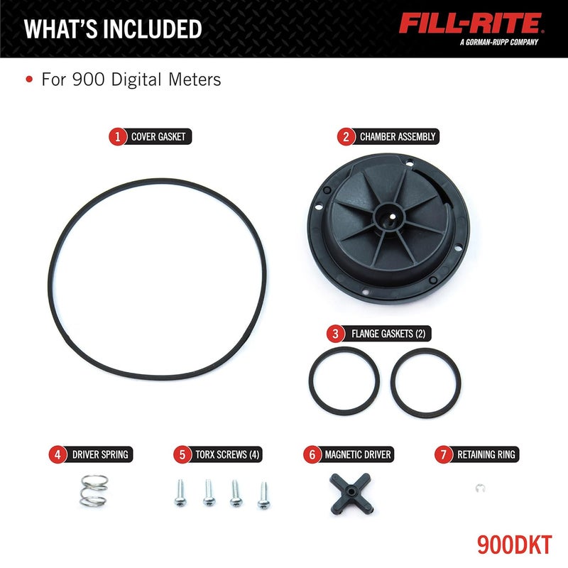 FILL RITE 900DKT Repair Kit for 900D Series Digital Meters - Image 2