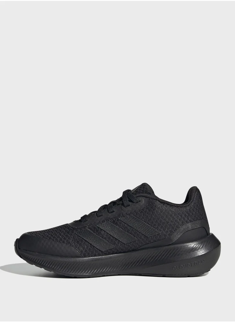 Adidas Youth Runfalcon 3 Lace Shoes