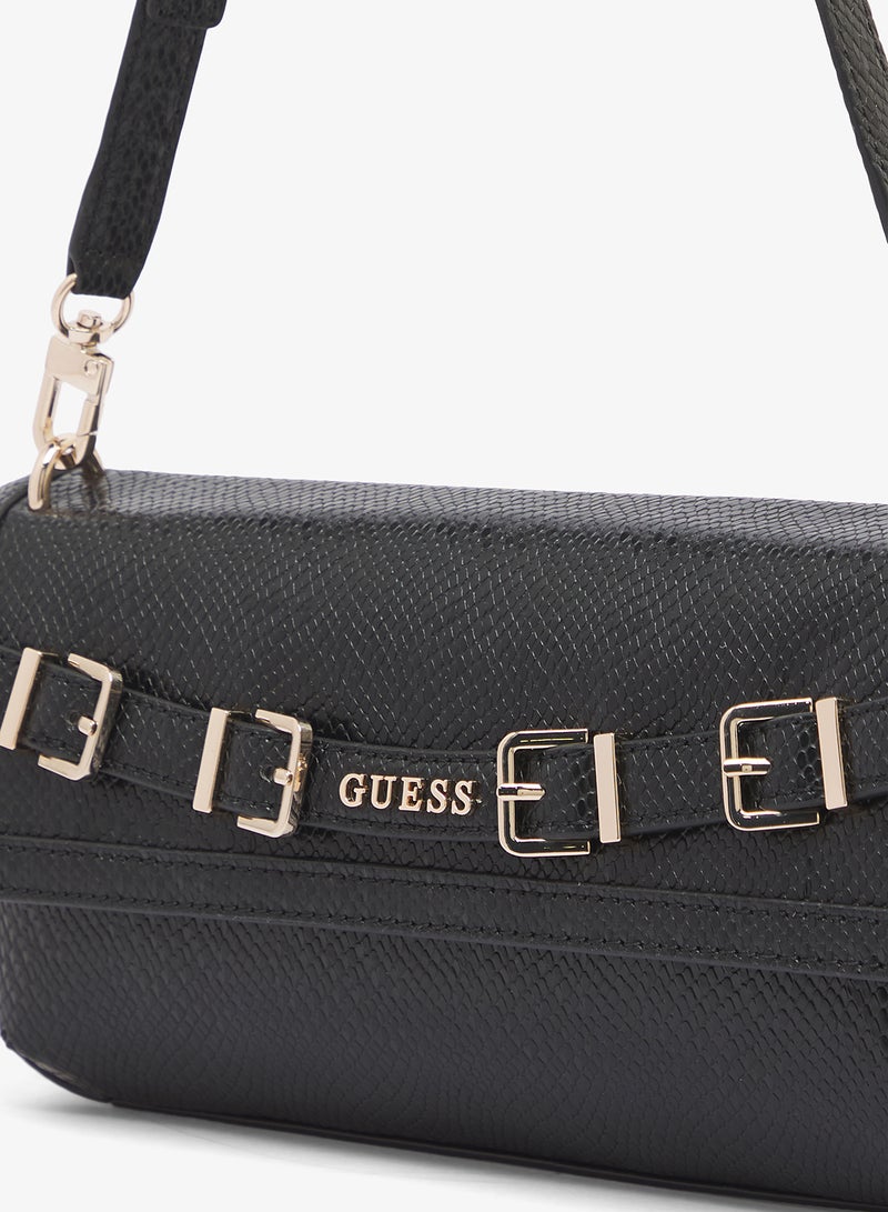 GUESS Dovie Flap Over Shoulder Bag - Image 3