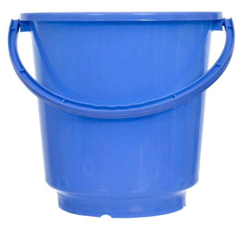 Kuber Industries Kuber Industries BucketPlastic Bucket for BathroomBucket for BathingUnbreakable Bucket with Handle16 Liter Blue - Image 2
