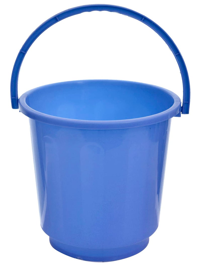 Kuber Industries Kuber Industries BucketPlastic Bucket for BathroomBucket for BathingUnbreakable Bucket with Handle16 Liter Blue - Image 3