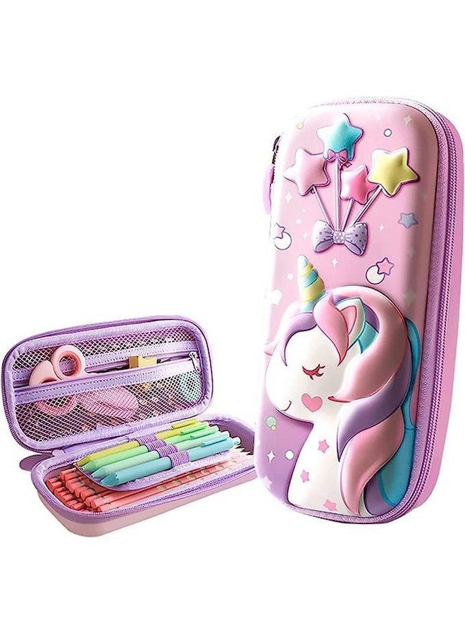AdiChai Adichai 3D Cover EVA Pencil Case for Kids - Large Capacity Pencil Pouch Compass, Premium Stylish Pen Holder Pouch Supply Organizer for Girls & Boys, Students - Image 1
