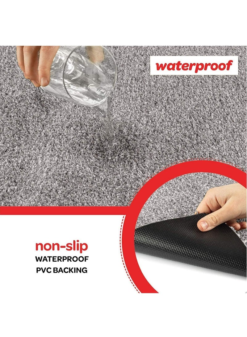 RATSAW Door Mat Indoor Entrance 60cm X 90cm Entryway Rugs Indoor Super Absorbent Washable Microfiber Rugs for Entryway Non Slip Door Mat Indoor Entrance Indoor Door Mat  - Image 3