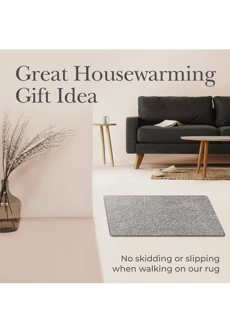 RATSAW Door Mat Indoor Entrance 60cm X 90cm Entryway Rugs Indoor Super Absorbent Washable Microfiber Rugs for Entryway Non Slip Door Mat Indoor Entrance Indoor Door Mat  - Image 4